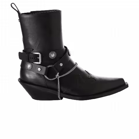 Ann Demeulemeester Anne Demeulemeester Wmns Leva Santiags Ankle Boot 'Black'