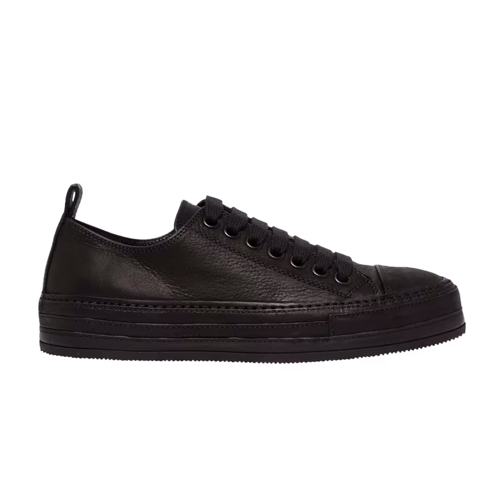 Ann Demeulemeester Women's Gert Low Crosta Painted - Black