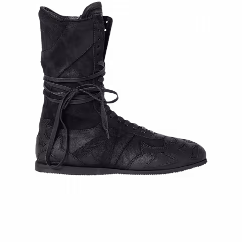 Ann Demeulemeester Palne Soft High-Top Boxing Sneaker 'Black'
