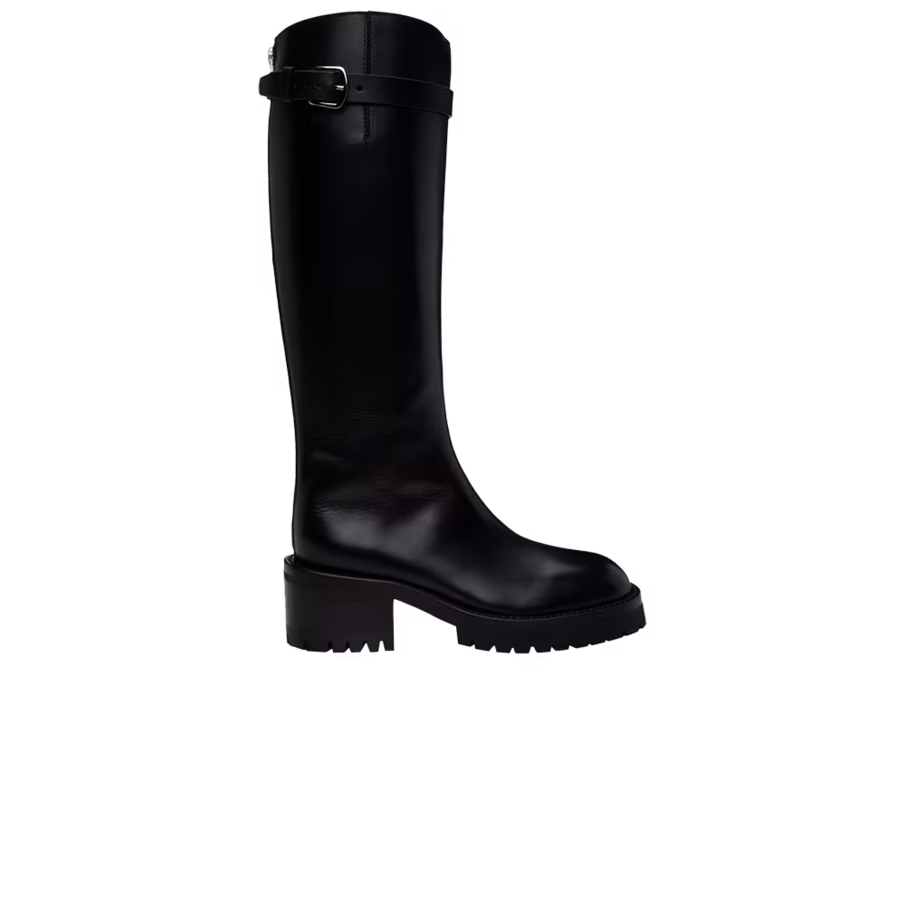 Ann Demeulemeester Women's Tanse Riding Boots Tuxon Black
