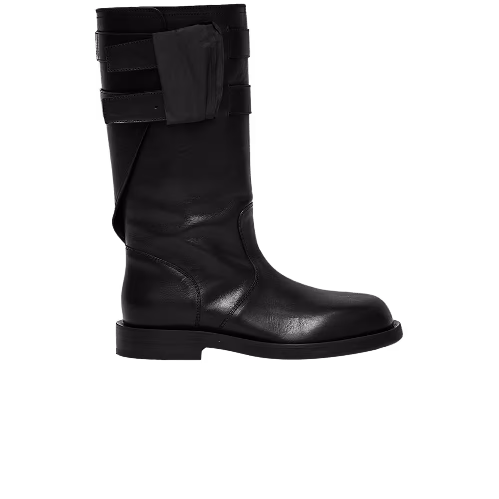 Ann Demeulemeester Milan Soft Biker Boot Black