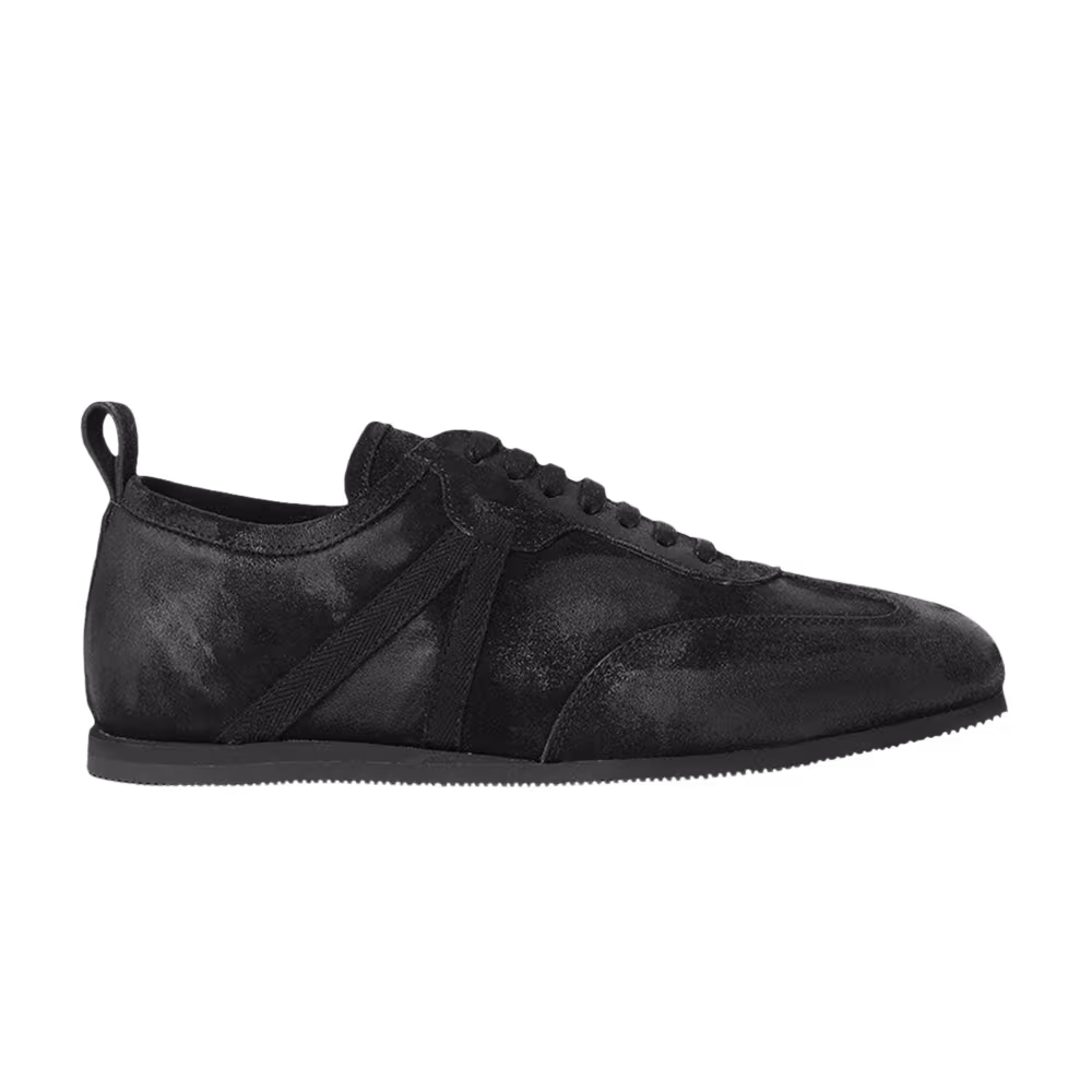 Ann Demeulemeester Siru Soft Low-Top Boxing Sneaker Chalk
