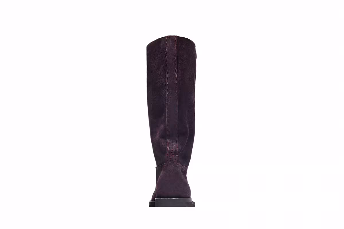 Ann Demeulemeester Women's Riding Boot Dark Purple, view 8