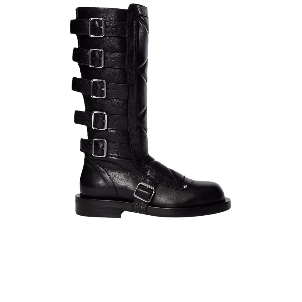 Ann Demeulemeester Women's Jace Biker Boot Black