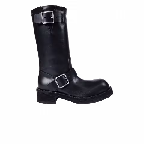 Ann Demeulemeester Wmns Sarith Engineer Biker Buckle Boot 'Black'