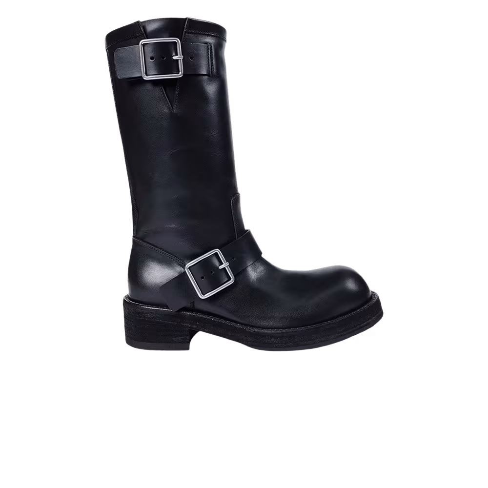 Ann Demeulemeester Women's Sarith Engineer Biker Buckle Boot Black