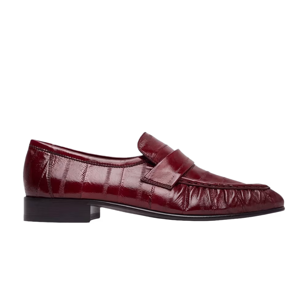The Row Women's Soft Loafer Rug Rouge