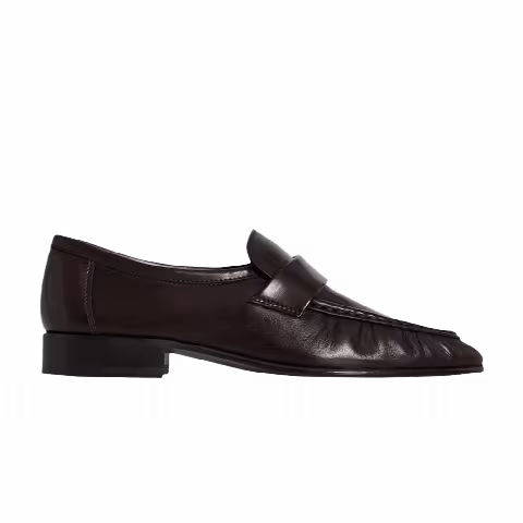 The Row Wmns Soft Loafer 'Dark Brown'