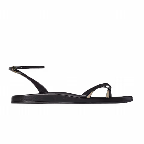 The Row Wmns Hugh Ankle Strap Sandal 'Black'