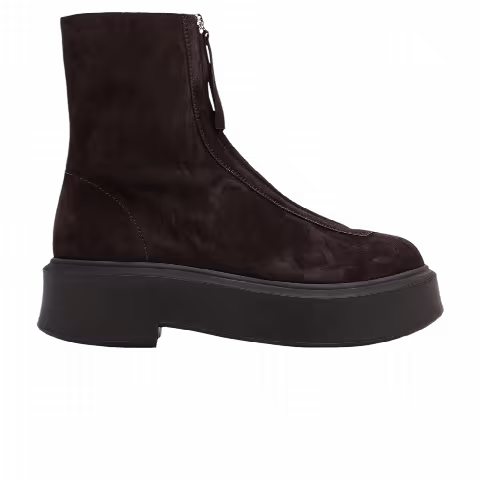 The Row Wmns Zipped Boot 'Dark Brown'