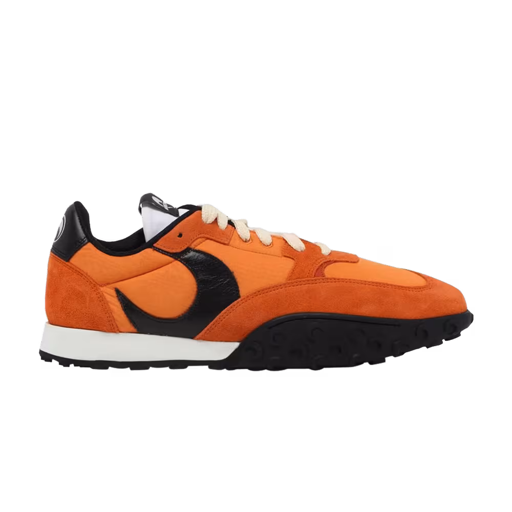 Marine Serre Women's Rise Sneaker Orange Black