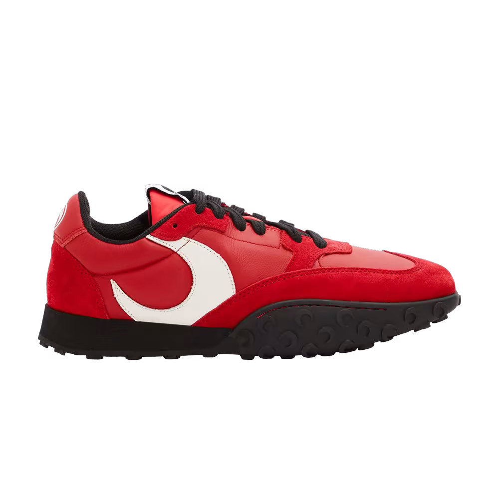 Marine Serre Women's Rise Sneaker Red Orange Black