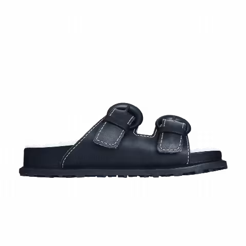 Marine Serre Ground Sandal 'Black'