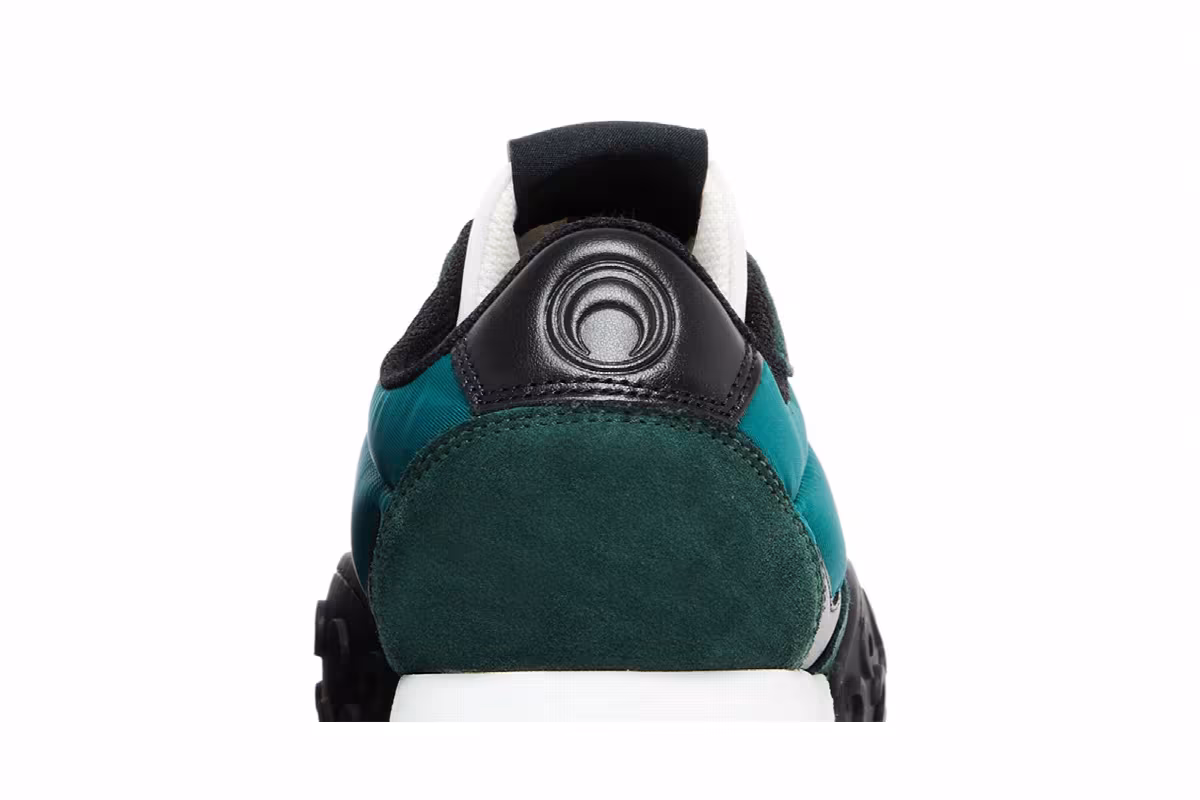 Marine Serre Moonwalk Sneaker Green, view 8