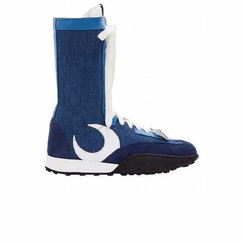Marine Serre Wmns Rise Sneaker High 'Denim'