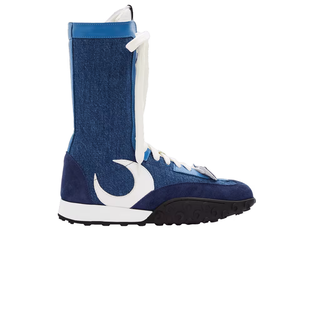 Marine Serre Women's Rise Sneaker High Denim