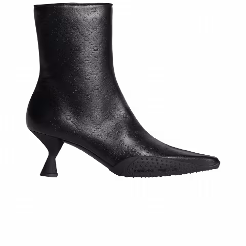 Marine Serre Wmns Ankle Boot 'Black Embossed'
