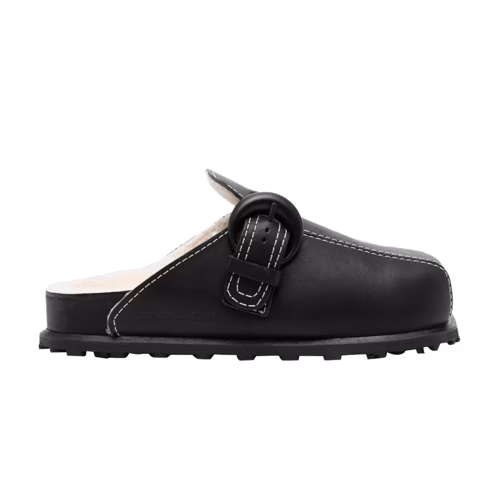 Marine Serre Women's Vegetable Tanned Sandal Black