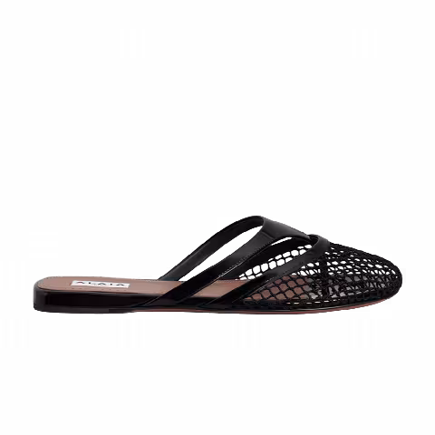 Alaïa Wmns Fishnet Mule 'Black'