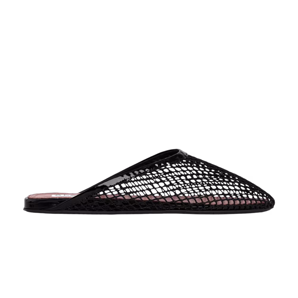 Alaïa Women's Fishnet Mule Noir