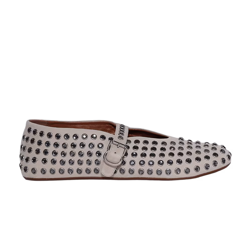 Alaïa Women's Ballet Flat Grey