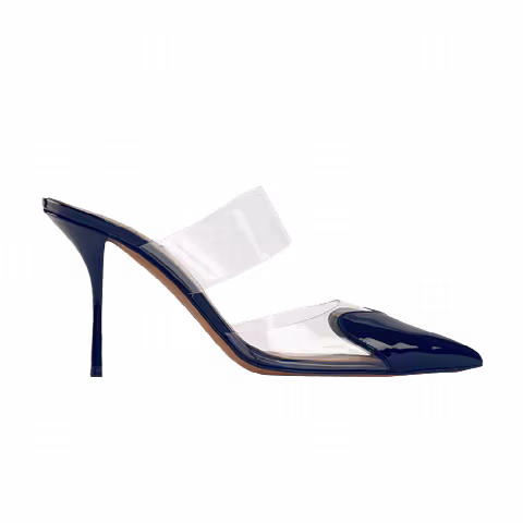 Alaïa Wmns Heart Cut Out Pump 'Dark Blue'