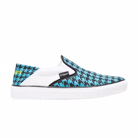 Vetements Babouche Sneaker 'Blue Houndstooth'