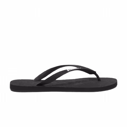 Vetements All-Over Logo Printed Flip Flops 'Black'