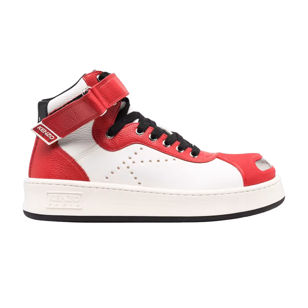 Kenzo Hoops High Red Shibui White