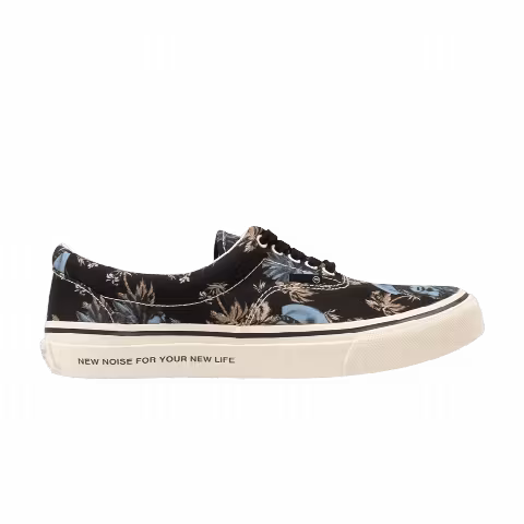 Undercover Deck Sneaker 'Face Print - Black'