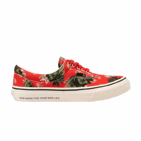 Undercover Deck Sneaker 'Face Print - Red'