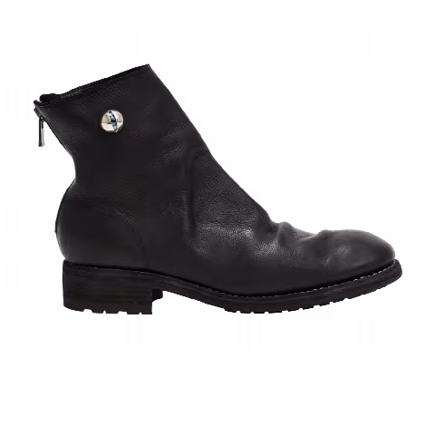 Guidi x Undercover Back Zip Ankle Boot 'Black'