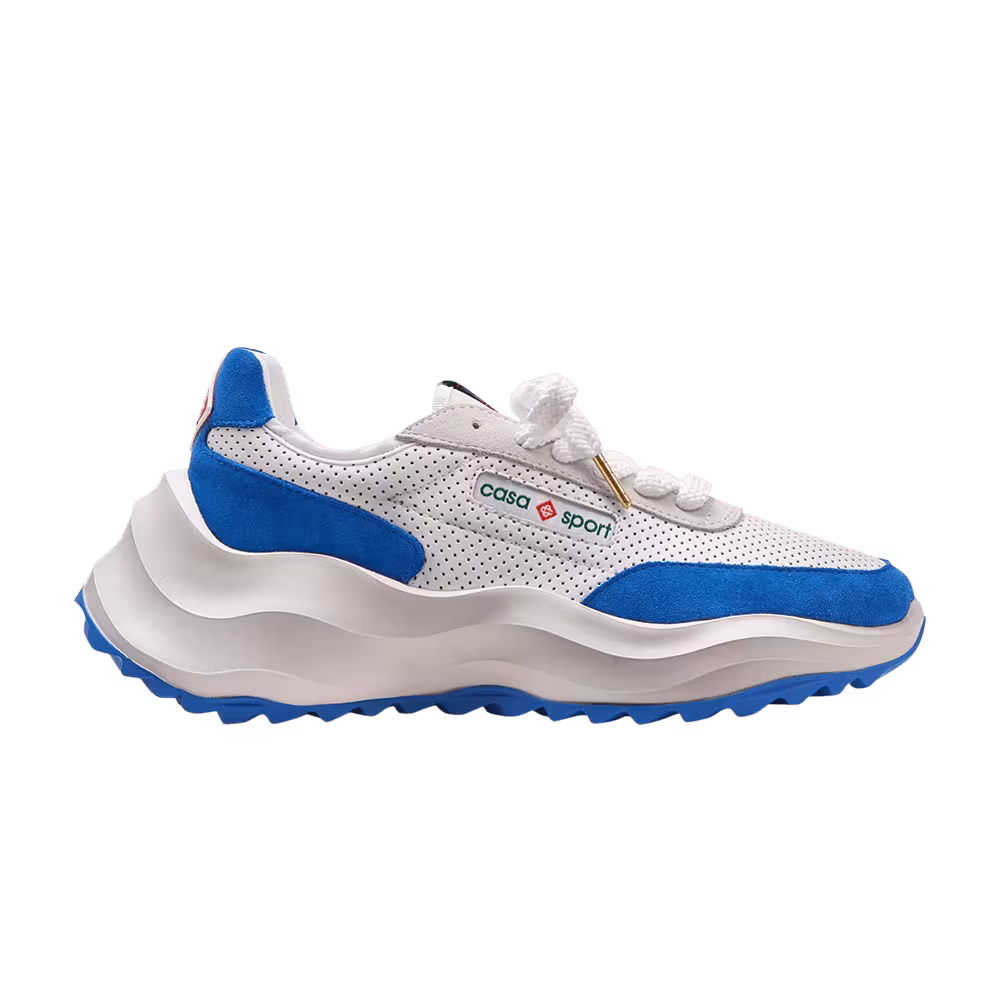Casablanca Women's Atlantis Sneaker White Blue