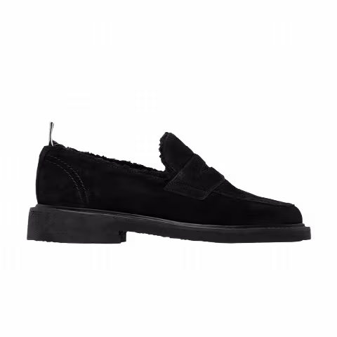 Thom Browne Penny Loafer 'Suede Black'