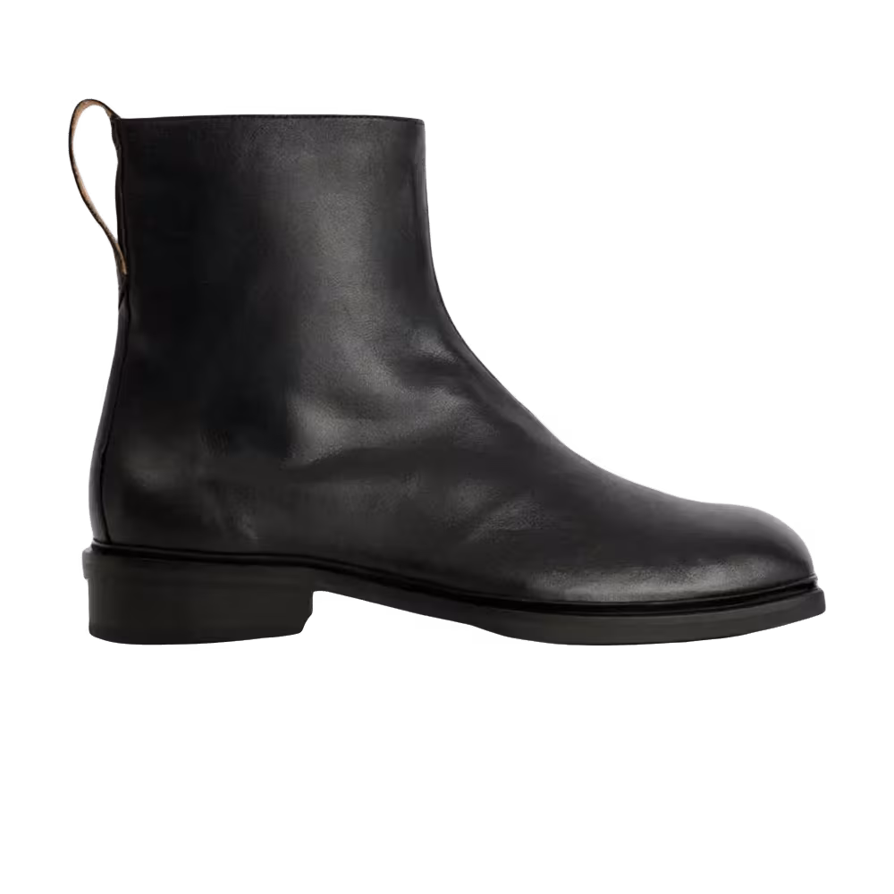 Our Legacy Daimono Boot Malleable Black Bull Hide