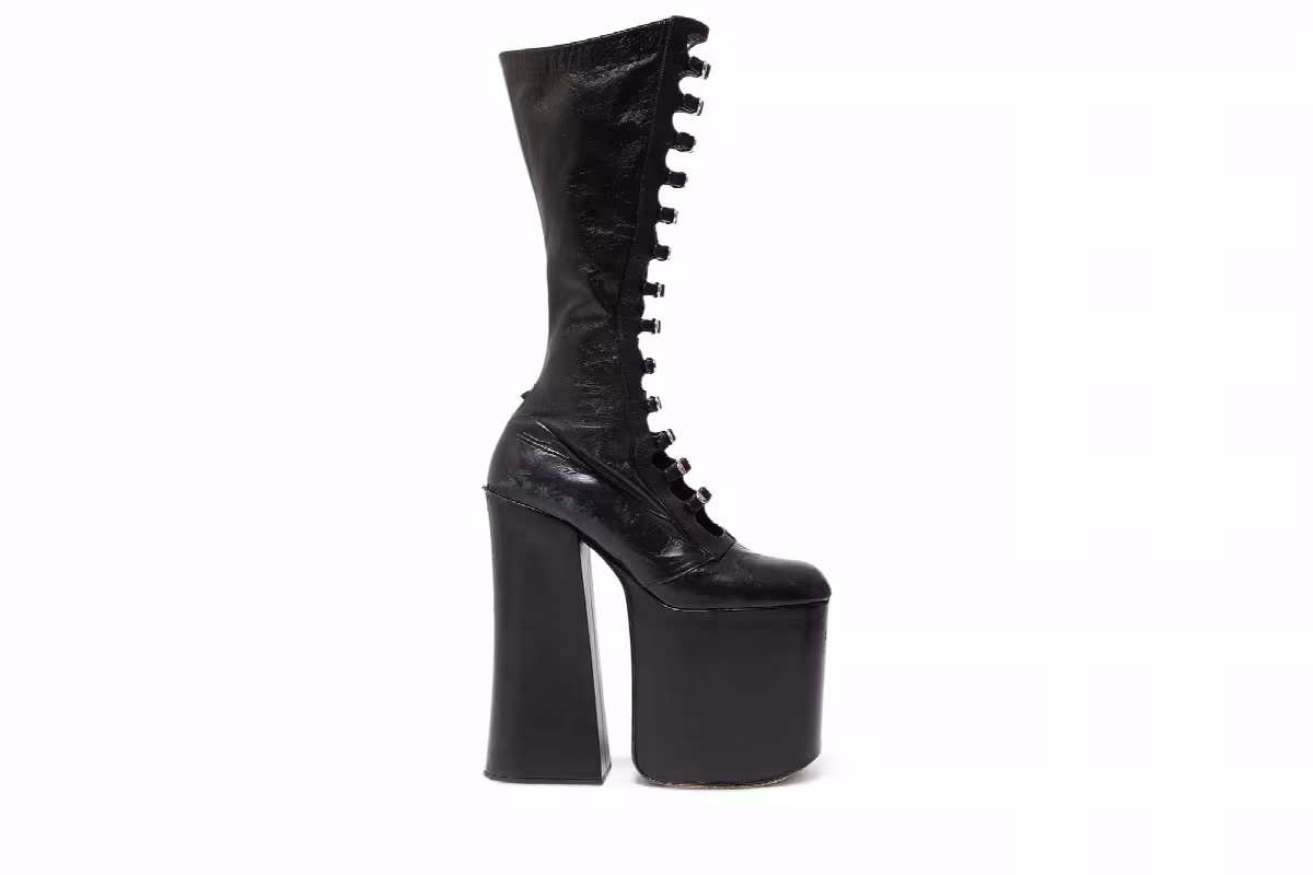 Marc Jacobs Women's Kiki Platform Boot Black, view 2