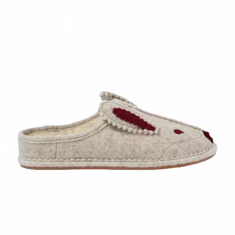 Bode Rabbit Slipper 'Cream Red'