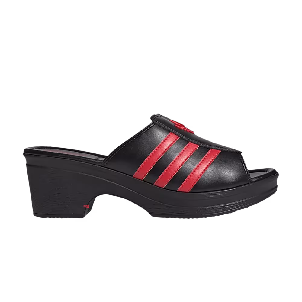 Lotta Volkova x adidas Women's Trefoil Logo Mule Black Red