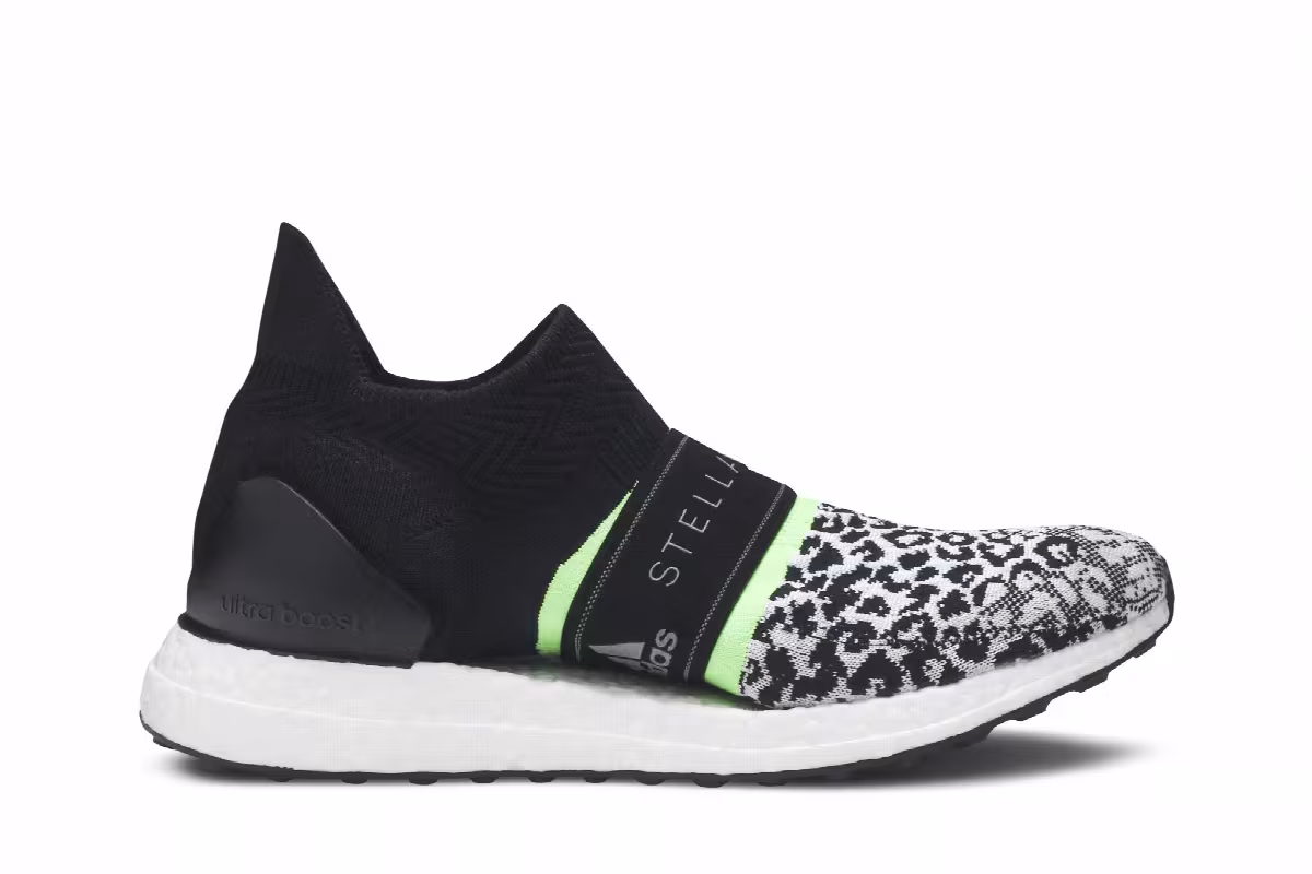 Stella McCartney x adidas Women's UltraBoost X 3D Knit Leopard Print, view 2
