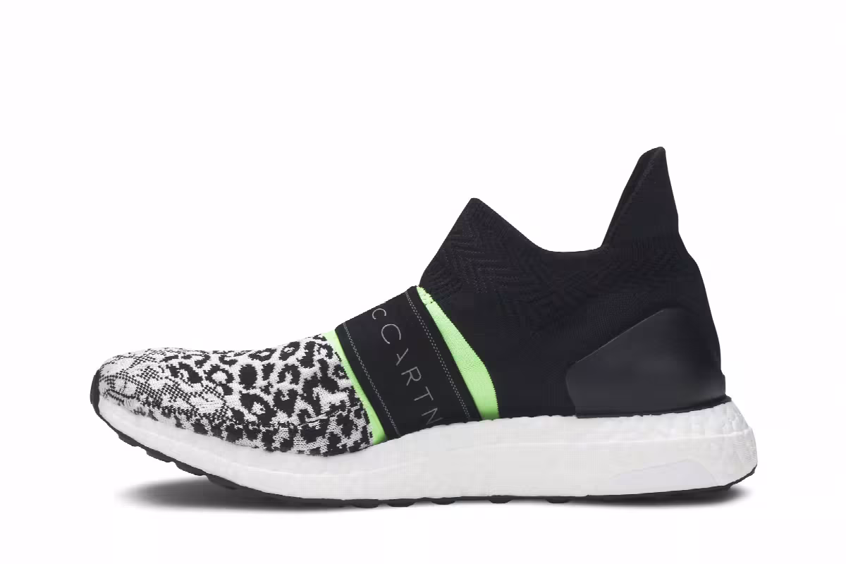 Stella McCartney x adidas Women's UltraBoost X 3D Knit Leopard Print, view 4