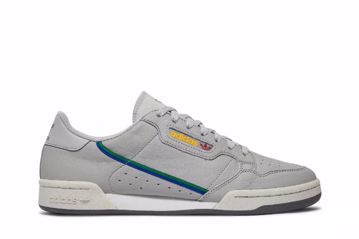Adidas Continental 80 Grey Scarlet, view 2