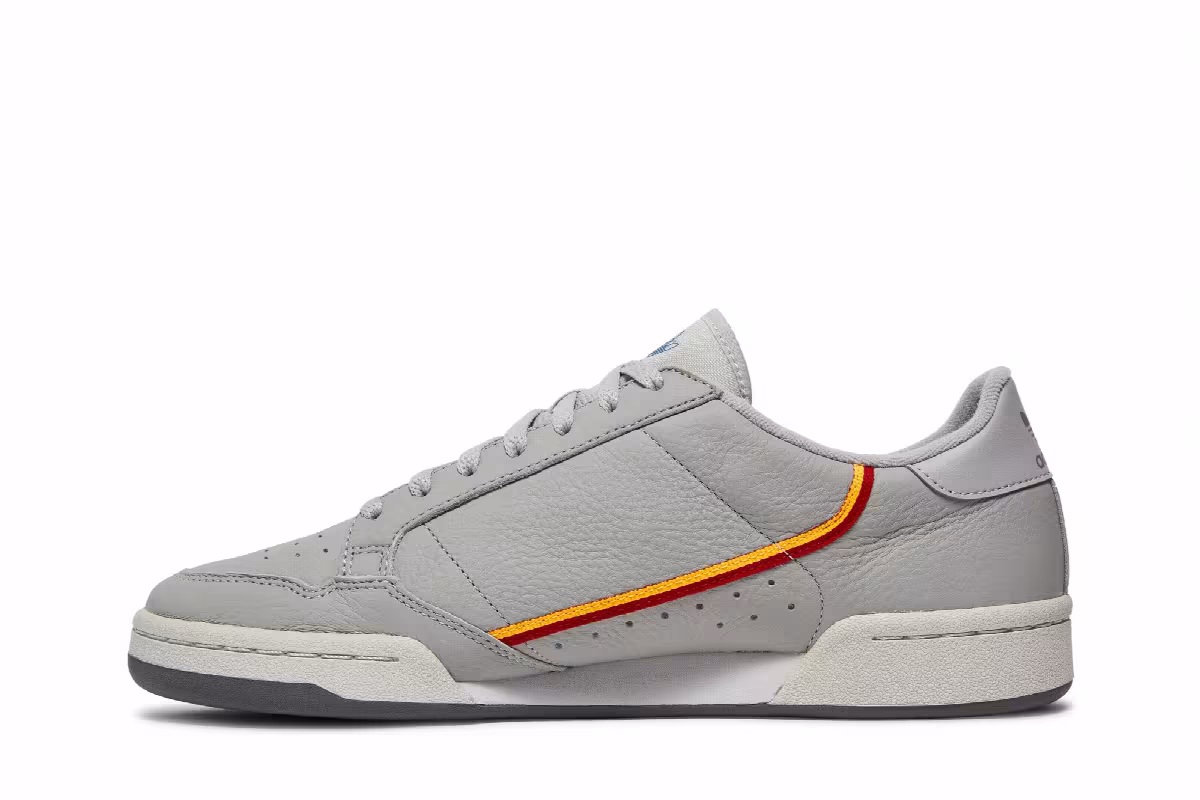 Adidas Continental 80 Grey Scarlet, view 4