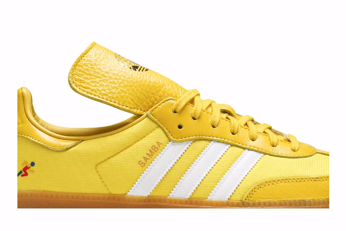 Oyster Holdings x adidas Samba OG Equipment Yellow, view 3