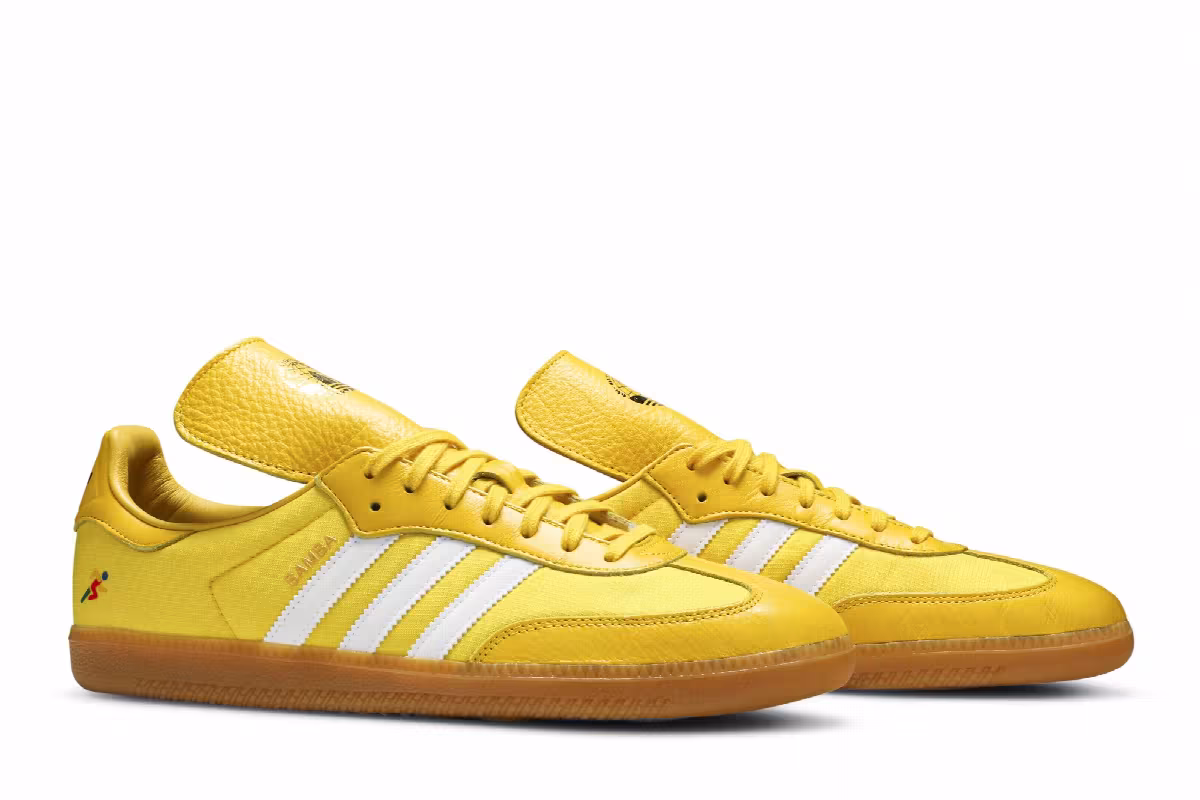 Oyster Holdings x adidas Samba OG Equipment Yellow, view 9