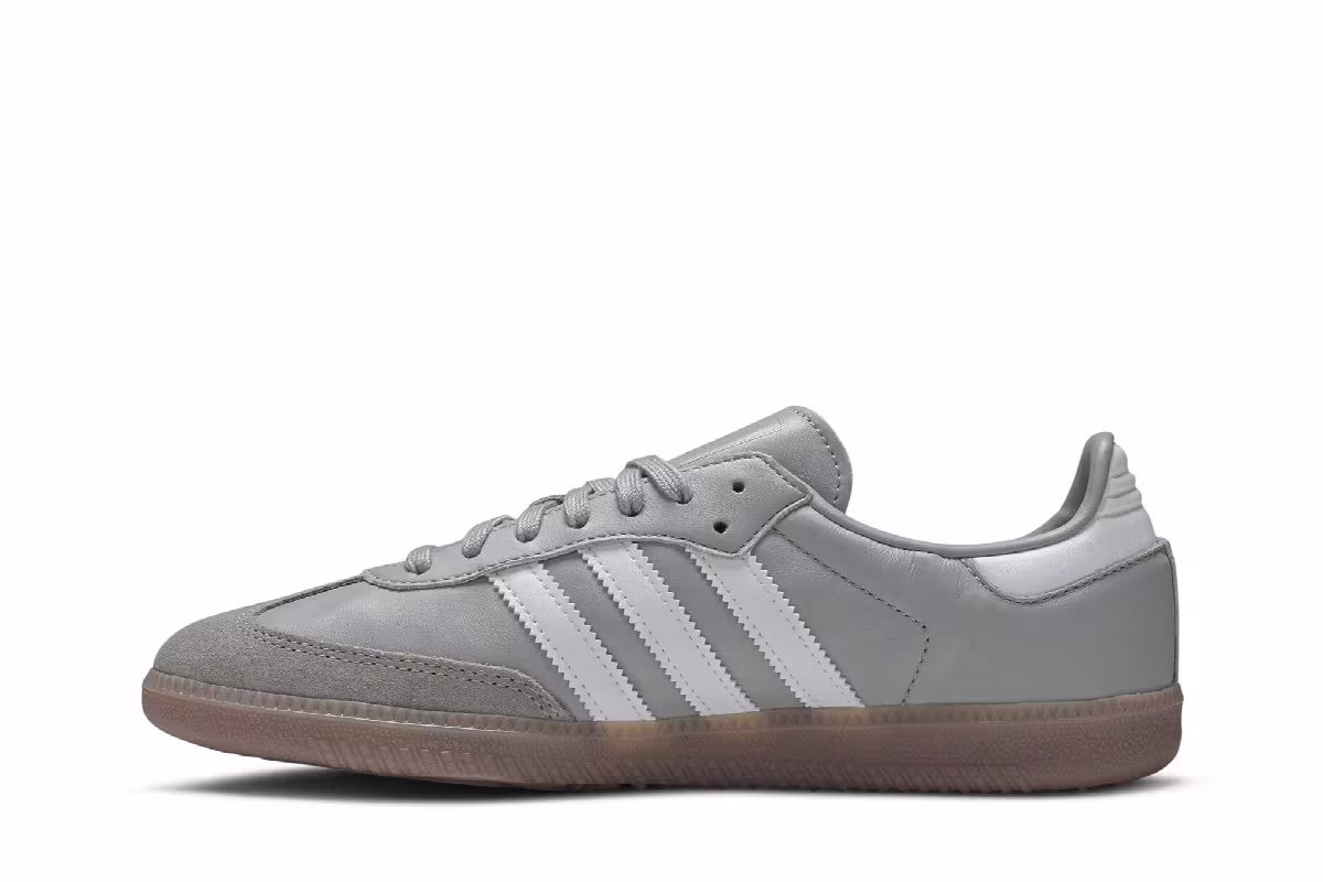 Adidas Women's Samba OG Grey Soft Vision, view 4