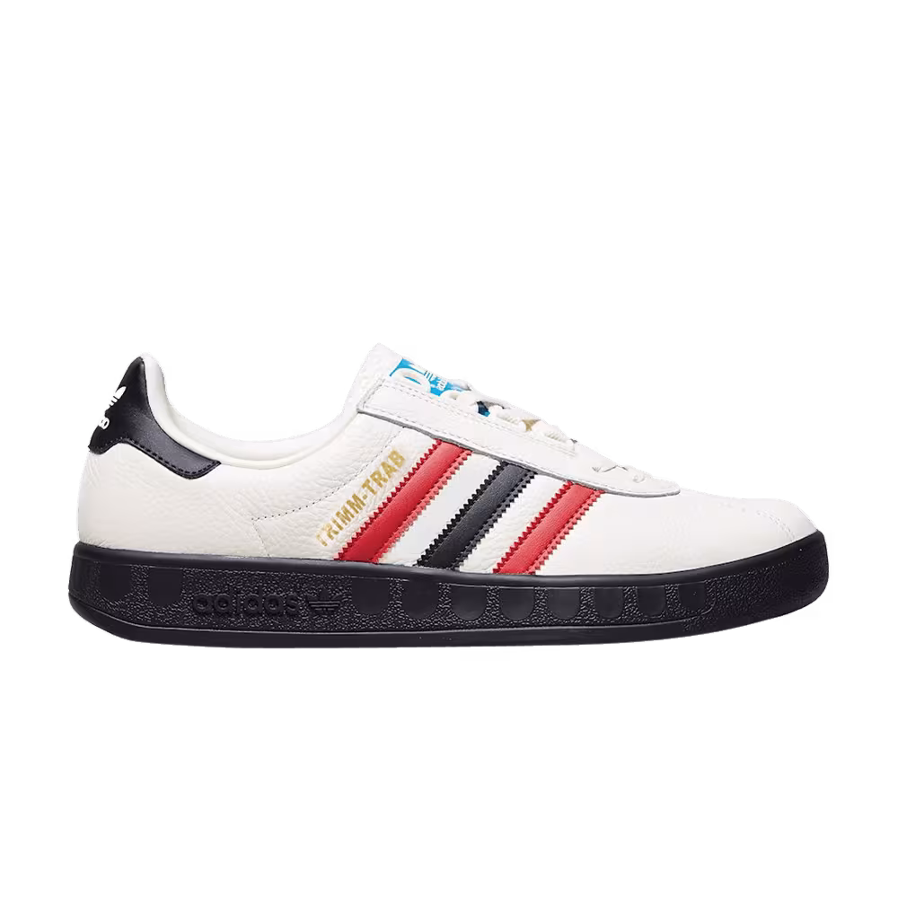 Adidas Trimm Trab Rivalry Pack - White Black Scarlet
