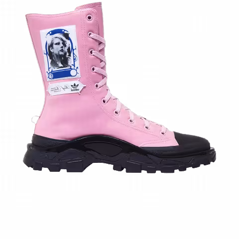 Raf Simons x adidas Detroit Runner High 'Pink Black'