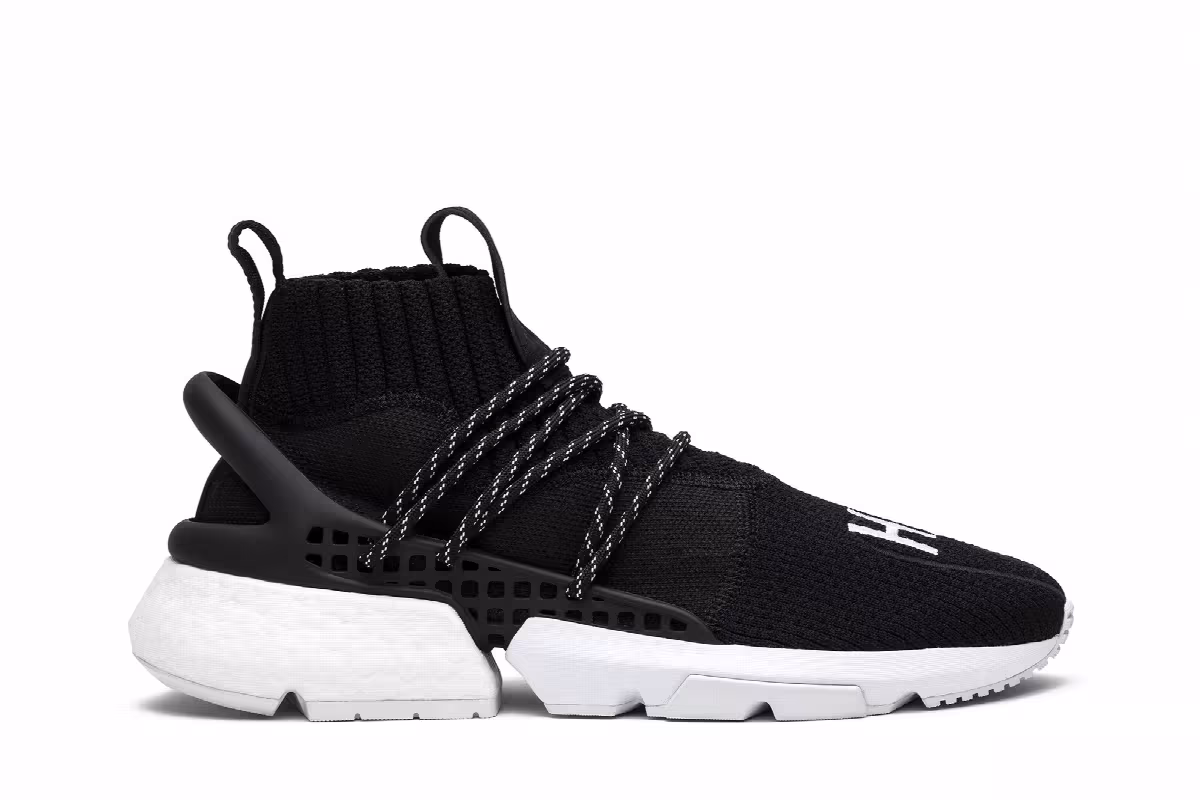 Pharrell x adidas Human Race P.O.D. Core Black, view 2