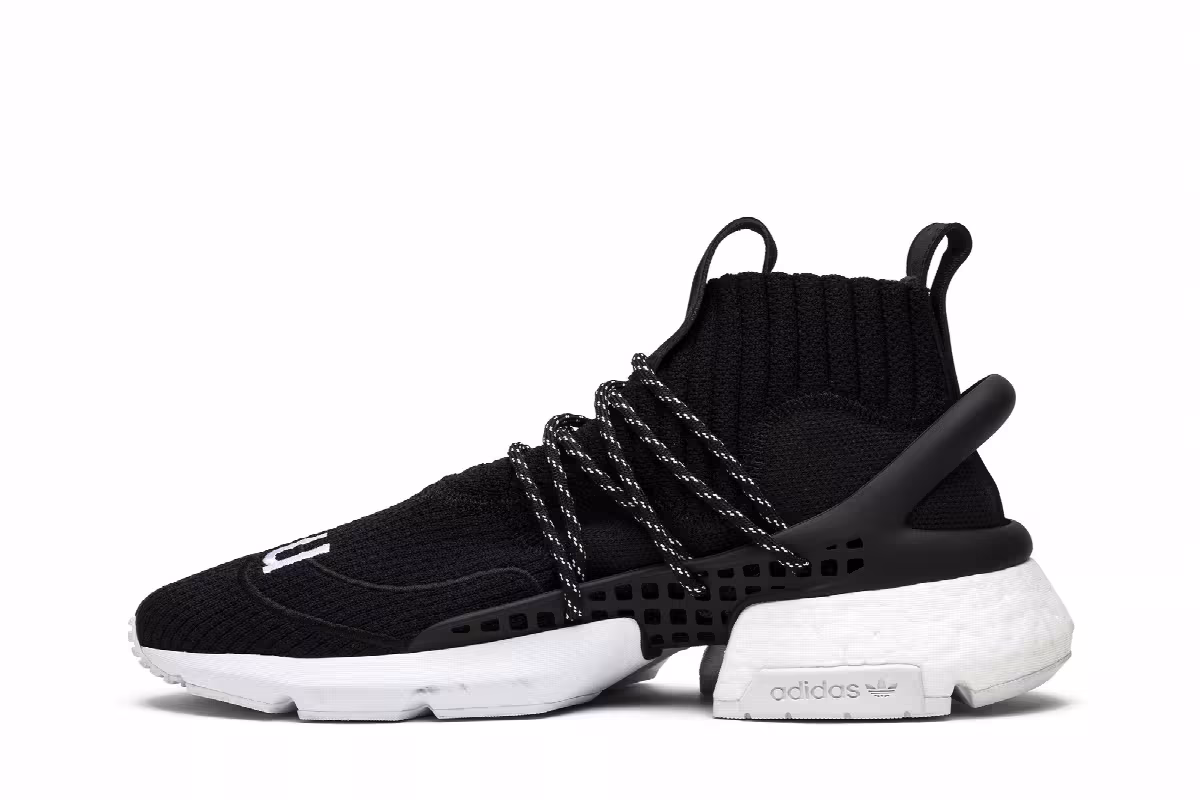 Pharrell x adidas Human Race P.O.D. Core Black, view 4