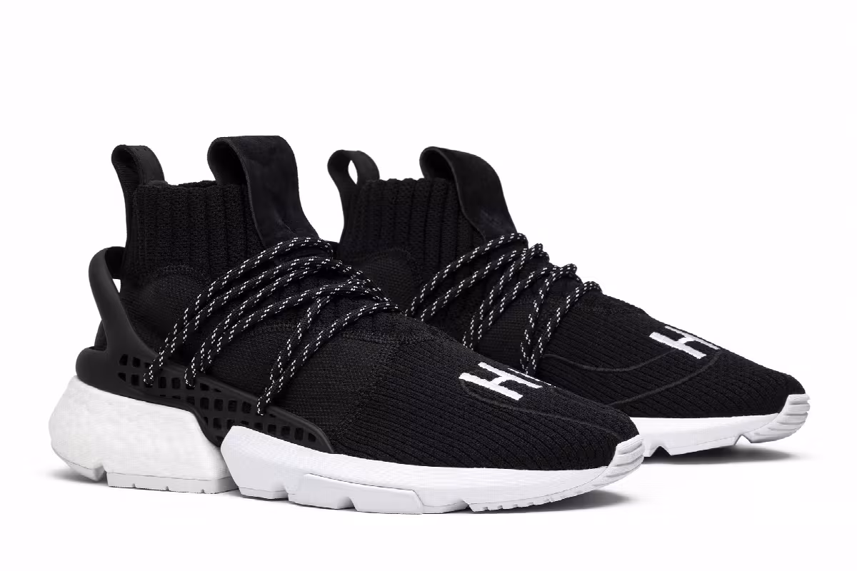 Pharrell x adidas Human Race P.O.D. Core Black, view 9